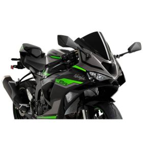 Pare-brise PUIG Z-Racing noir pour Kawasaki ZX-6R Ninja