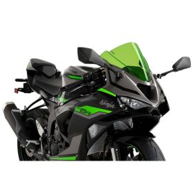Cupolino PUIG z-racing verde per Kawasaki zx-6r ninja