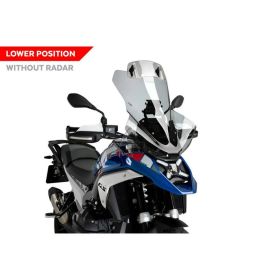 Cupolino PUIG touring con deflettore fumè chiaro per Bmw