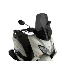 Pare-brise touring PUIG V-Tech fumé foncé pour Suzuki Burgman EX Street