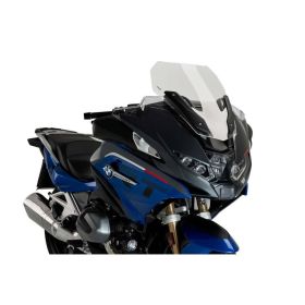 Pare-brise de sport transparent PUIG 520x460mm approuvé ABE pour BMW