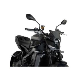 PUIG Naked Sport Fairing Black ABE Approved for Yamaha
