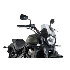 PUIG Naked Sport Light Smoke Windschild für Kawasaki