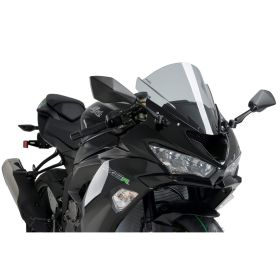 PUIG Z-Racing Pare-brise Fumé Clair Homologué ABE pour Kawasaki
