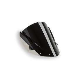 Pare-brise PUIG Z-Racing Noir 350x350mm pour Kawasaki