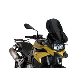 PUIG adjustable dark smoke windscreen ABE approved for BMW