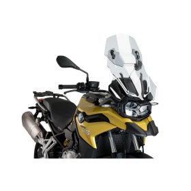 PUIG Adjustable Transparent Windscreen ABE Approved for BMW