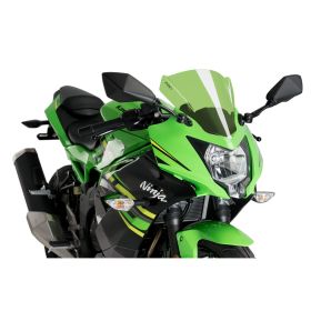 Cupolino PUIG z-racing verde omologato ABE per Kawasaki ninja