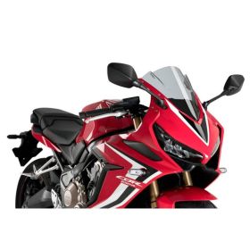Cupolino PUIG z-racing fumè chiaro 335x285mm per Honda