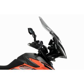 Cupolino PUIG touring fumè chiaro 525x385mm per Ktm
