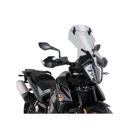 Cupolino PUIG touring con deflettore fumè chiaro per Ktm