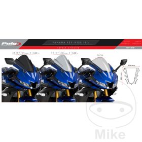 MOTORRAD WINDSCHUTZ PUIG 3619N RACING