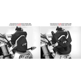 Cupolino PUIG Naked touring fumè scuro omologato ABE per Bmw r r 1250