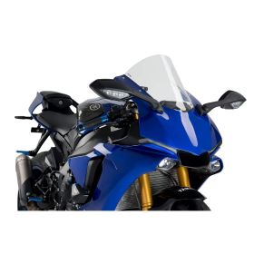 Cupolino PUIG r-racer trasparente omologato ABE per Yamaha