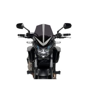 Cupolino PUIG Naked touring fumè scuro omologato ABE per Honda