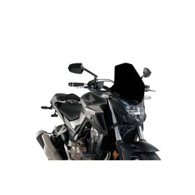 PUIG black naked sport windscreen ABE approved for Honda
