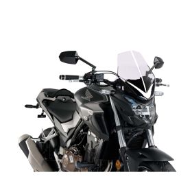 Cupolino PUIG Naked touring trasparente omologato ABE per Honda