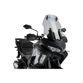 Cupolino PUIG touring con deflettore fumè chiaro per Kawasaki versys se