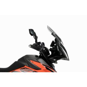 PUIG Sport Windscreen Light Smoke 366x348mm ABE approved for Ktm