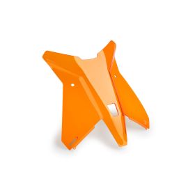PUIG Sport Windshield Orange 366x348mm ABE Approved for Ktm