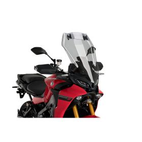 Cupolino PUIG touring con deflettore fumè chiaro per Yamaha