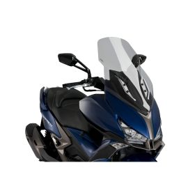 Pare-brise PUIG V-Tech Touring Light Smoke pour Kymco Xciting S