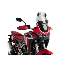 Cupolino PUIG touring con deflettore fumè chiaro per Honda africa twin l