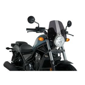 Cupolino moto Puig Sport New Generation per moto naked fumè scuro