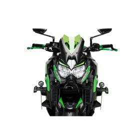 Cupolino PUIG naked sport verde omologato ABE per Kawasaki