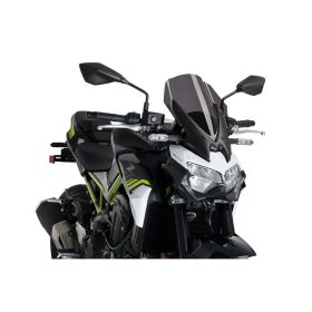Cupolino PUIG Naked touring fumè scuro per Kawasaki