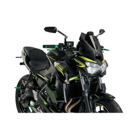 PUIG dunkel getönt nacktes Sport-Windschutzscheibe für Kawasaki z650