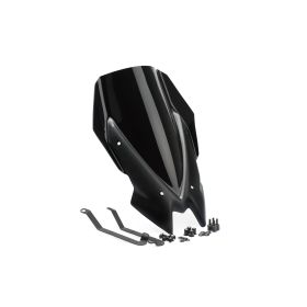 Cupolino PUIG Naked touring nero per Kawasaki z650