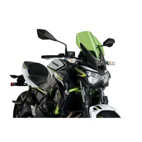 PUIG Naked Touring Windschild Grün für Kawasaki Z650