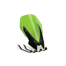 Cupolino PUIG Naked touring verde per Kawasaki z650