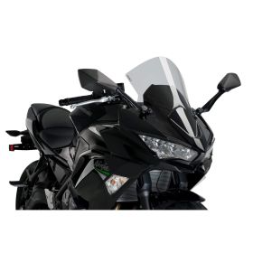 Carénage transparent fumé PUIG r-racer pour Kawasaki Ninja