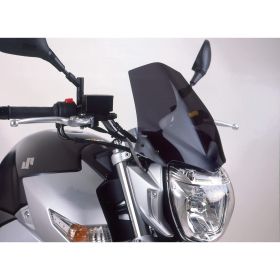 Pare-brise sport nu de fumée noire PUIG pour Suzuki GSR