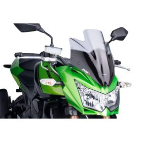 PUIG Naked Sport Pare-brise Transparent Fumé pour Kawasaki