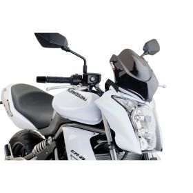 PUIG dark smoked naked sport fairing for Kawasaki er-6n