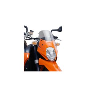 Cupolino PUIG naked sport trasparente omologato ABE per Ktm