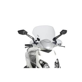 PUIG City Touring Klar Rauch Windschild ABE genehmigt für Aprilia