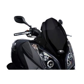 PUIG v-tech Sport-Scheibe schwarz 540x460mm für Kymco