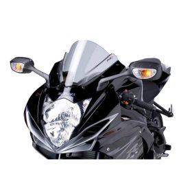 PUIG z-racing windscreen light smoke ABE approved for Suzuki