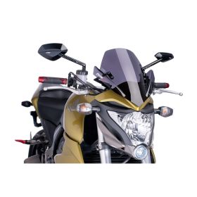PUIG Pare-brise Naked Sport Fumé Sombre pour Honda CB R