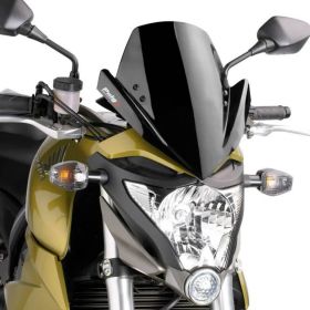 Cupolino PUIG naked sport nero omologato ABE per Honda cb r