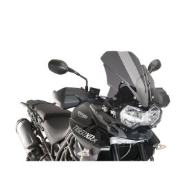PUIG dunkelrauch Touring-Scheibe 490x430mm für Triumph