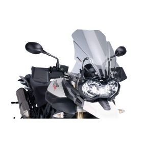 PUIG Touring klare rauchige Windschutzscheibe ABE genehmigt für Triumph