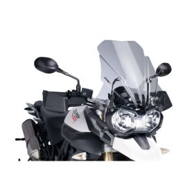 PUIG Touring klare rauchige Windschutzscheibe ABE genehmigt für Triumph