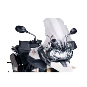 PUIG transparente Touring-Scheibe ABE genehmigt für Triumph