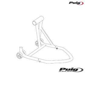PUIG 5849N RICAMBIO CAVALLETTO POSTERIORE FORCELLONE MONOBRACCIO LATO DESTRO