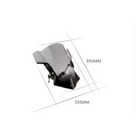 PUIG universelles rauchiges klares Windschild
